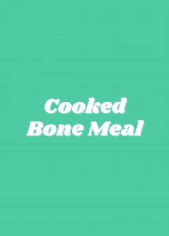 Sow Exotic Cooked Bone Meal, Porcine Derived 3-15-0